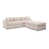 Nevis Ivory Polyester Blend