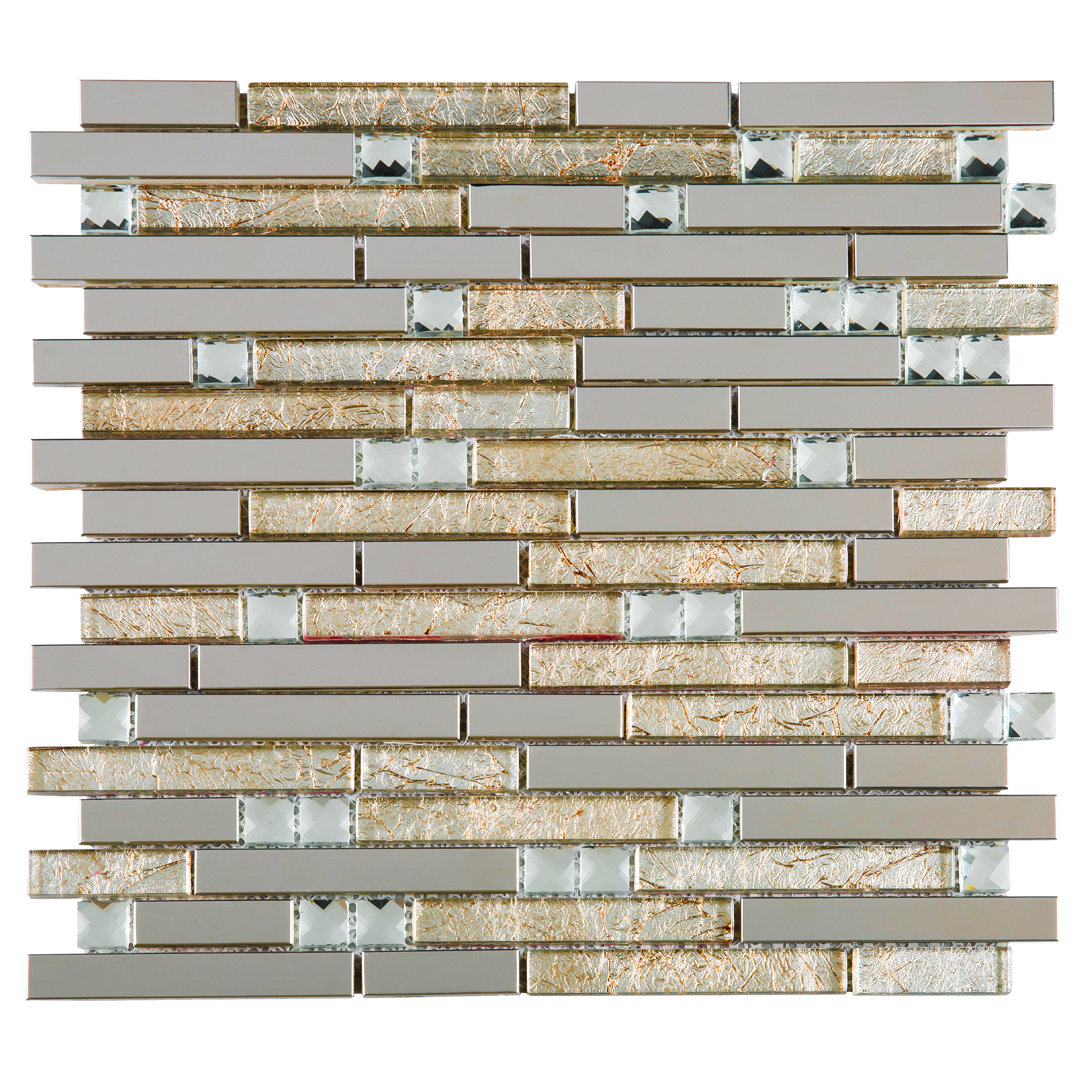 Galaxy Micro-Beveled Linear Mosaic Wall Tile Supreme Tile 
