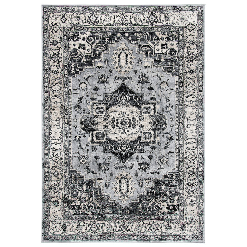 Alby Performance Oriental Rug, Rectangle 6' x 9'