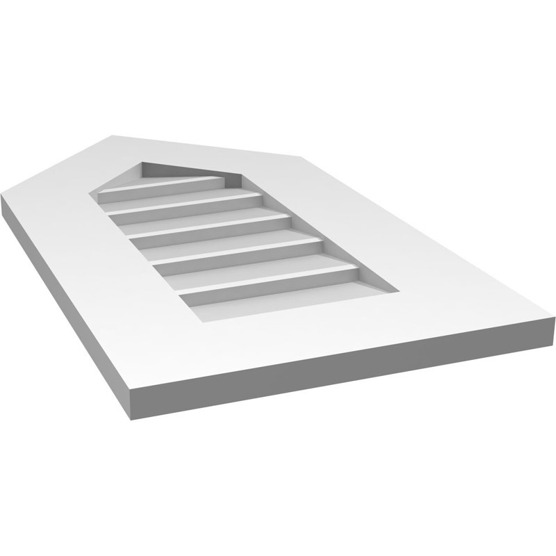Ventilateur à pignon en uréthane non-fonctionnel Signature, H 26 po x l 14 po x P 1 po