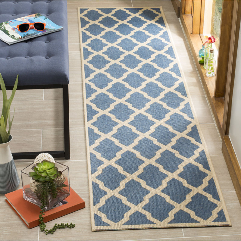 Ferrill 100 Performance Abstract Rug, Runner 2'2" x 8'