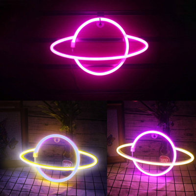 LED Neon Light Universe Shape Ornaments Net Red Decoration Night Light