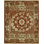 Wool Oriental Area Rug in Rust