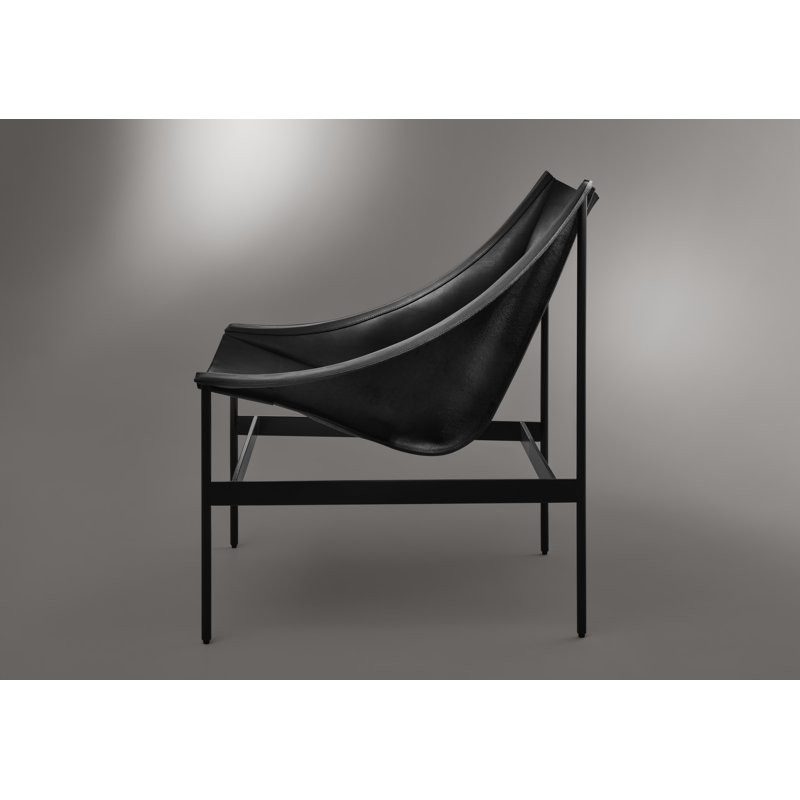 Heyday Lounge Chair, Black Full Grain Leather