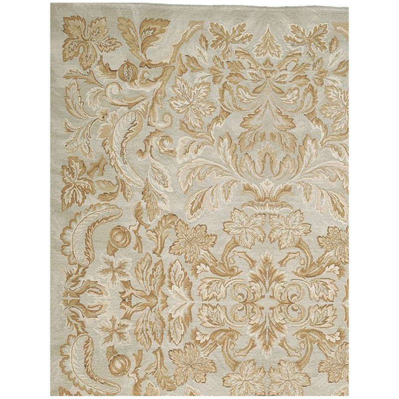 ASRS6010TLY00 Hand Knotted Wool Area Rug, Rectangle 8' x 10'