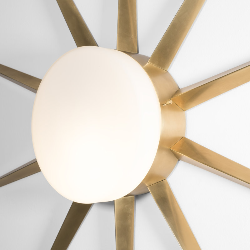 1 - Light LED Flush Mounted Sconce