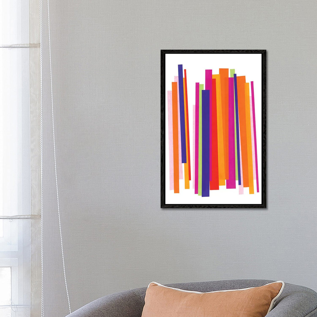 Regenbogen Nr. 1 von Melissa Selmin - Galerie-verpackte Leinwand Giclée