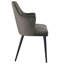 Ensemble de 2 chaises de salle à manger en velours avec accoudoirs et coussin moelleux-806612509