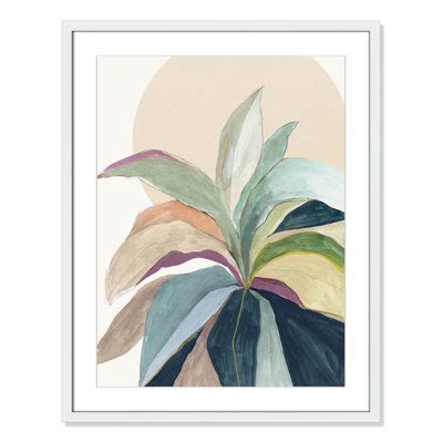Sherbrooke Sunny Bright Leaves II by Asia Jensen Print