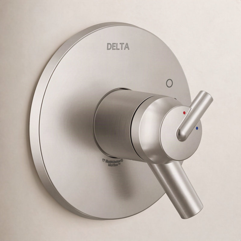Garniture de robinet thermostatique de salle de bain Trinsic seulement, Acier inoxydable Brilliance