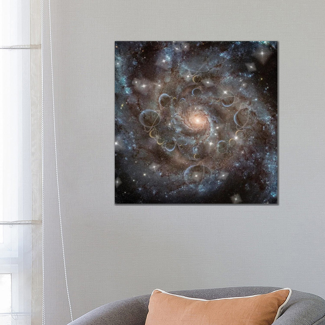 Deep Space Galaxy by Bruce Rolff - Wrapped Canvas Print
