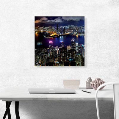 " Hong Kong At Night "