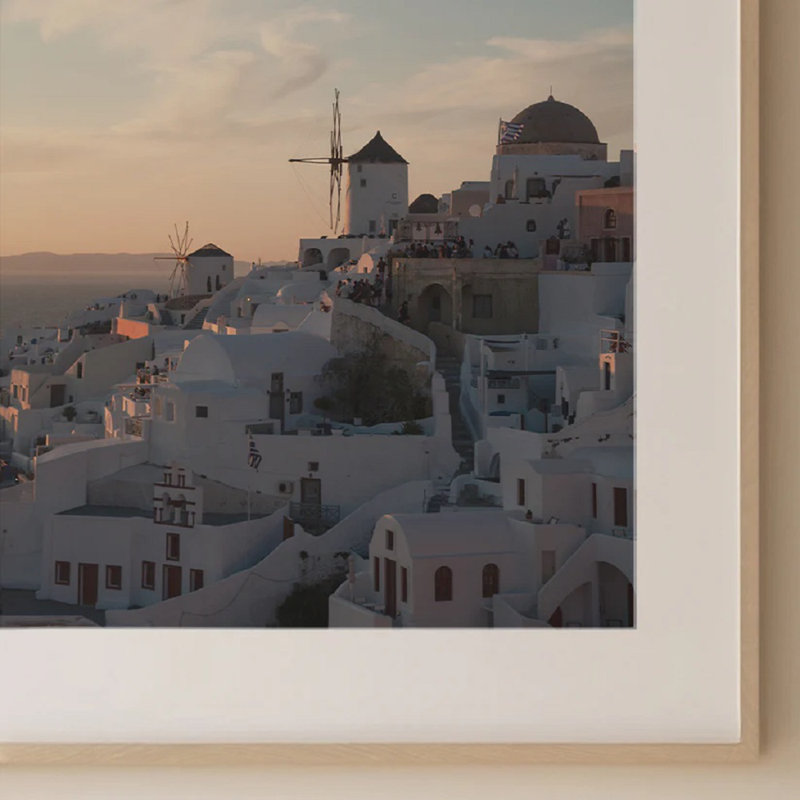 Greece Travel Print 5, 30cm H x 21cm W