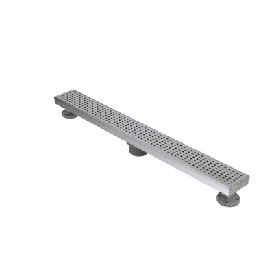 Grille carrée pour drain de douche Designline
