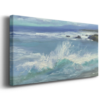 Pacifica Beach I- Gallery Wrapped Canvas -Ready to Hang