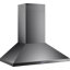 Ombra 36 in. 600 CFM Wall Mount Range Hood in Black Stainless Steel-1607287063-1607287081