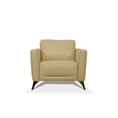 Fauteuil en cuir de 35 po Dossett