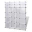Modular Cabinet with Compartment Storage Cabinet Clothes Organizer-87206401
