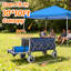 Extra Long Utility Beach Wagons With Opened Tailgate And Wheels-126132527