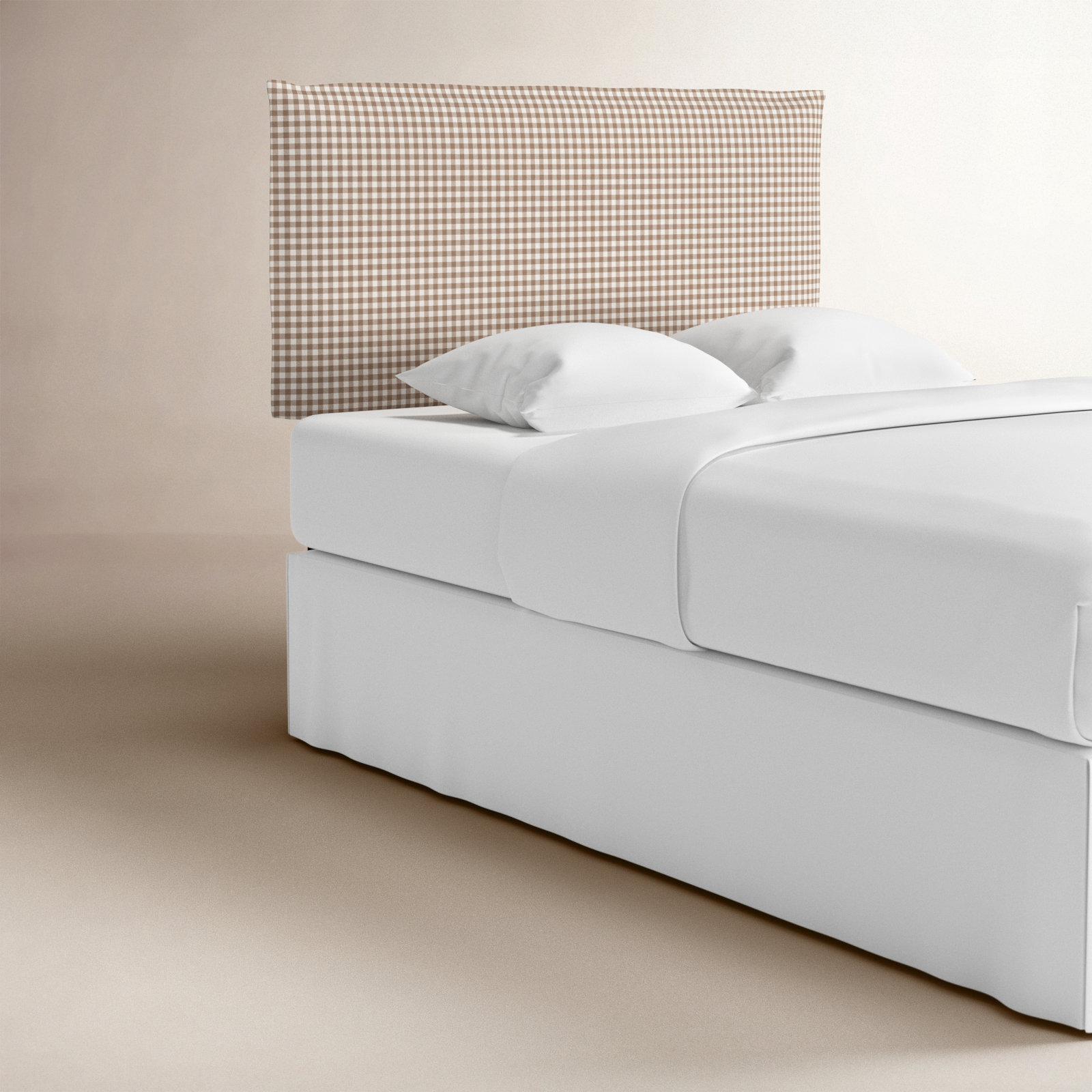 Bessinger Headboard, Full / Double, Classic Gingham Tan