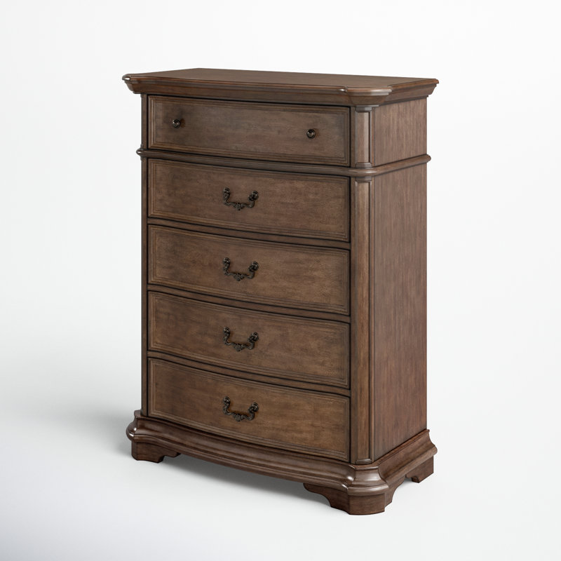 Cuney 44'' W 5 - Drawer Dresser, Light Sandstone