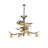 Destynee 12 - Light Dimmable Geometric Chandelier