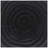 MGO Twist Shape Side Table, Wood-Like Texture, Black Color-1427079813