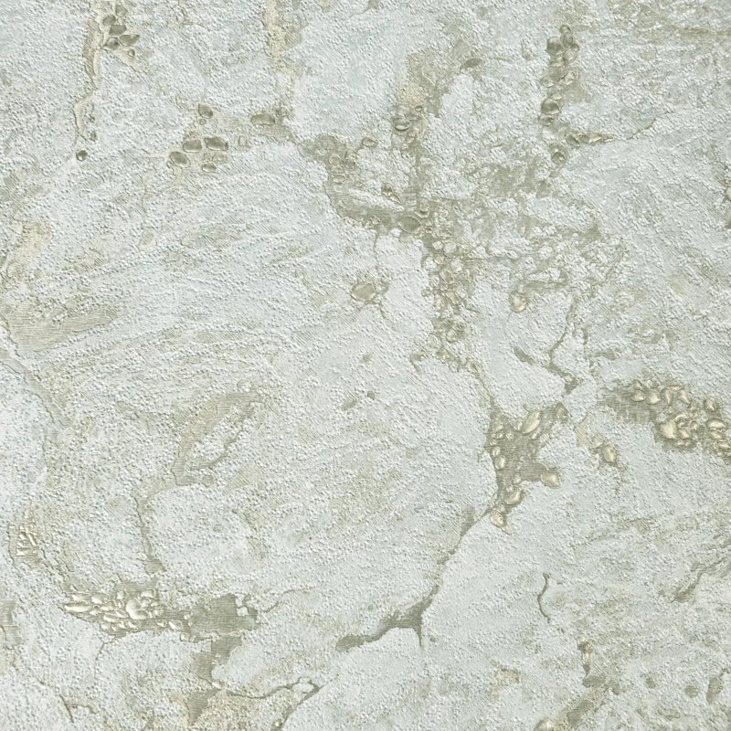 Light Grey Cream Gold Metallic Pearl Shell Sparkle Plaster Textured Wallpaper 3d