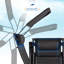 SUNMER Sun Lounger Garden Chairs With Canopy