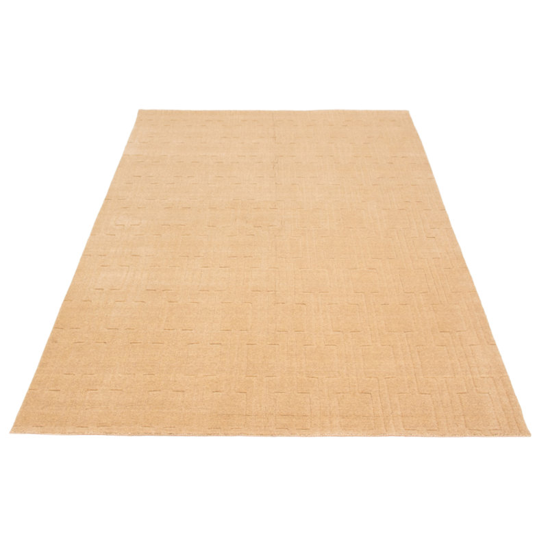 Tapis brun clair Kashkuli Gabbeh 6 pi 8 po x 9 pi 9 po