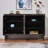 Large Capacity Sideboard Cabinet With 4 Doors