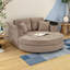 Sofa méridienne avec rangement dans les accoudoirs-335610518