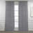 Triple Pinch Pleated Extra Long and Extra Wide Faux Linen Sheer Single Panel-92185613-92185632