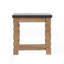 Petite table d'appoint avec tabouret de jardin