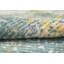 Tapis oriental délavé à motif abstrait 2x4