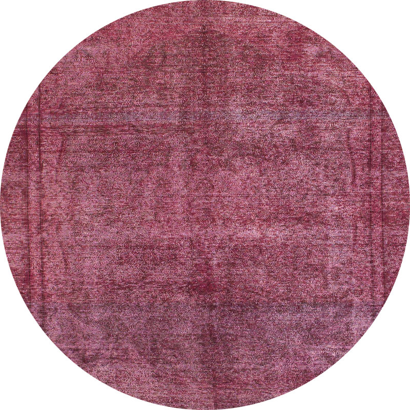 Storrie Abstract Indoor Rug, Round 3'