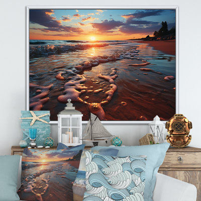 Algird " Sunset Beach Scenery I "