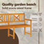 Solid Wood Outdoor Bench-232722737