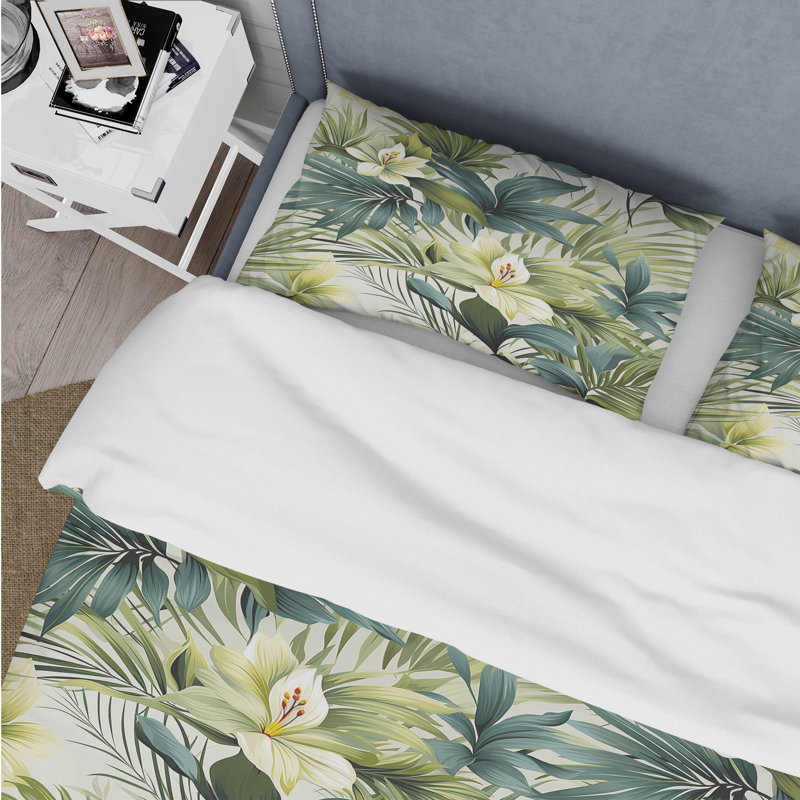 Literie Aazad, Housse de couette simple + 1 taie décorative stan
