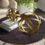 2 Piece Sphere Sculpture Set