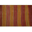 Tapis rayé kilim 5 x 9 infusé de chaleur et de confort