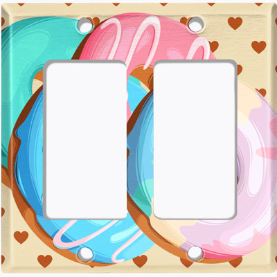 Food & Beverage 2 - Gang Combination Plate Standard Combination Wall Plate