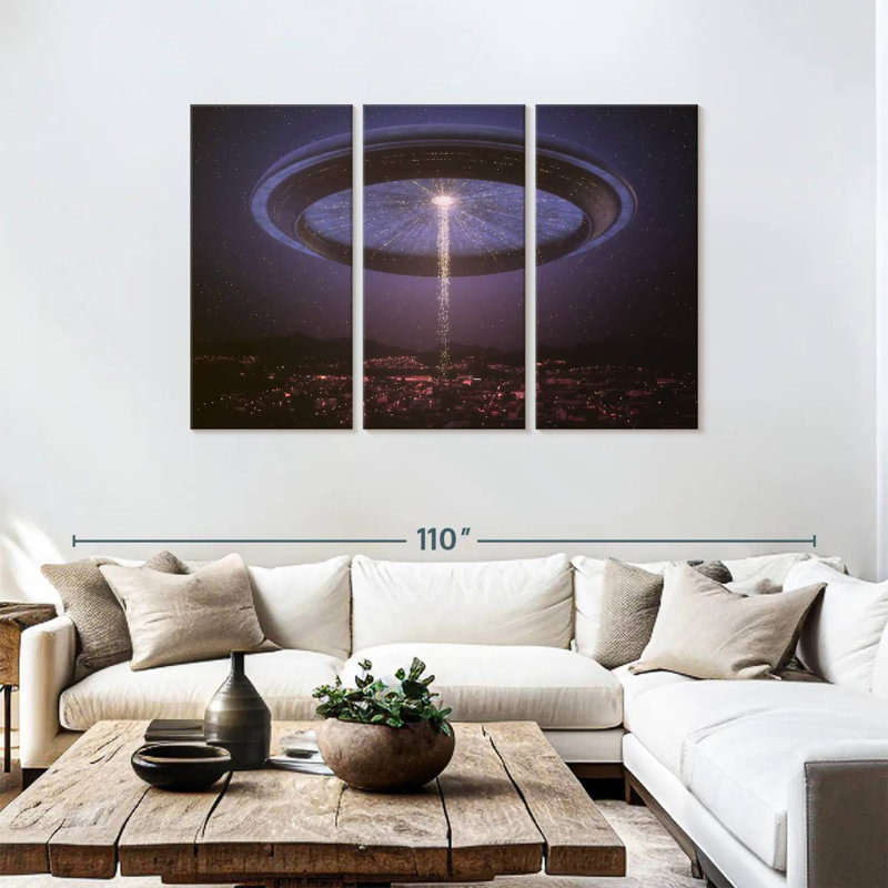 Kelan Sci Fi, 48" H x 74" W