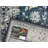 Distressed Mahal Oriental Area Rug 5' x7'