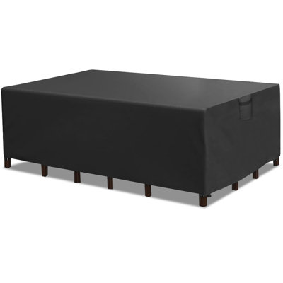 Patio Furniture Cover, Durable All-Season Outdoor Conversation Set Furniture Cover by Arlmont & Co.