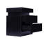Crysta 45cm W Manufactured Wood Bedside Table-1538916041