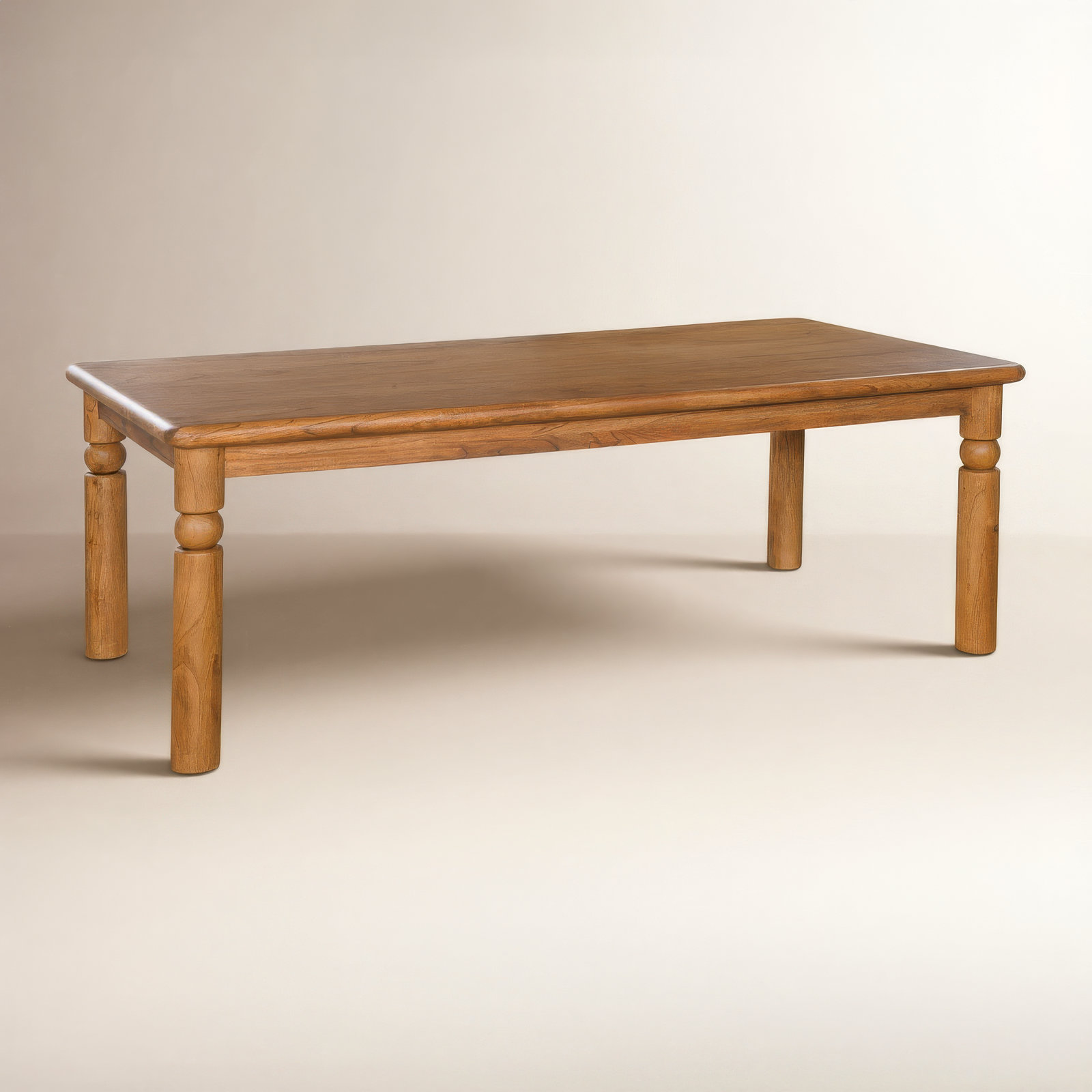 Elizabeth 85'' Dining Table, Aged Barrel