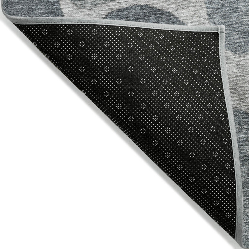 Tapis intérieur / extérieur lavable à la machine Xhevrie, Rectangle 10 pi x 14 pi