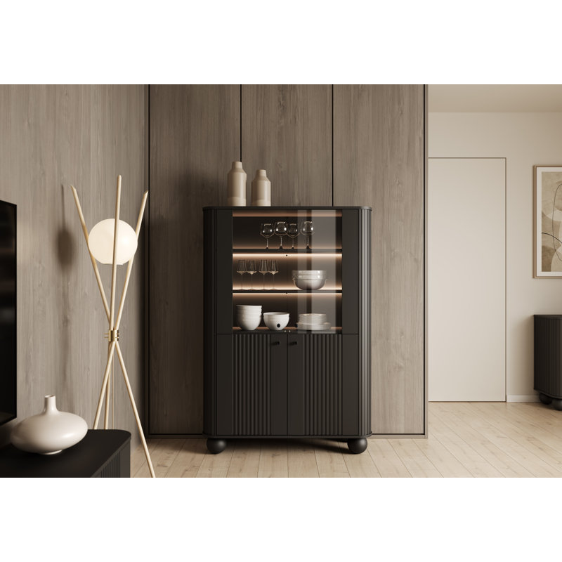 Display Cabinet, Black