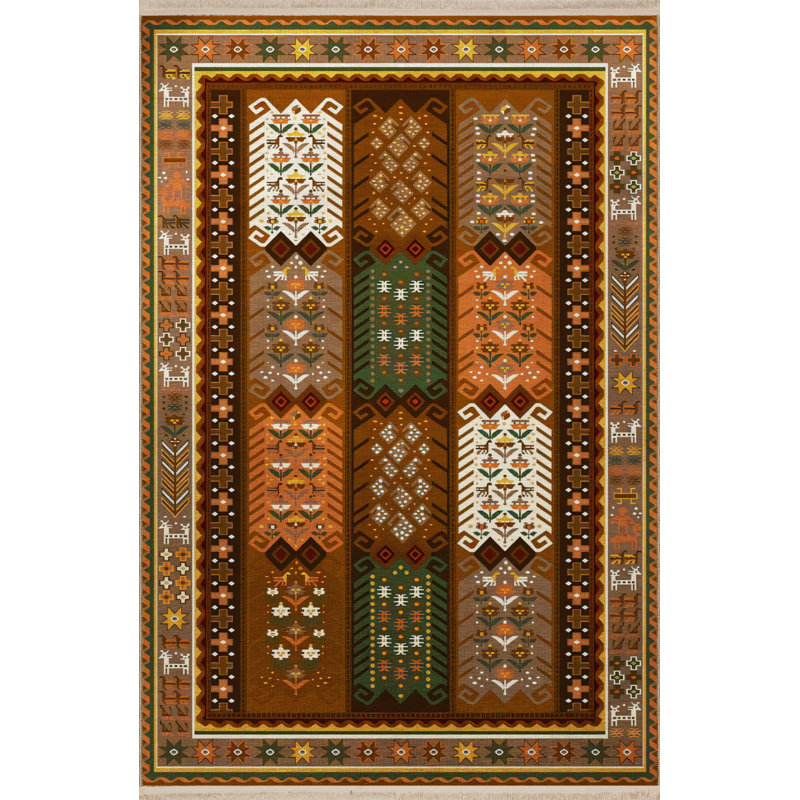 Tapis rectangulaire Xaven, Rectangle 2 pi 8 po x 5 pi